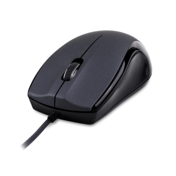 MU110 3B USB Wired Large Optical Mouse - Grey