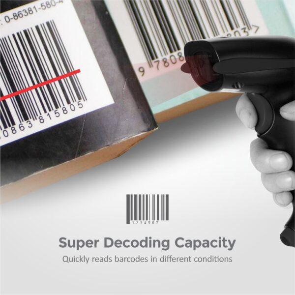 BS210 Wireless Laser Barcode Scanner