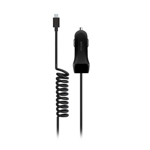 CC240 Spring Micro USB Car Charger