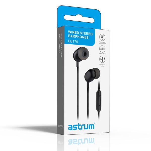 EB170 Stereo Wired Earphones with Mic -