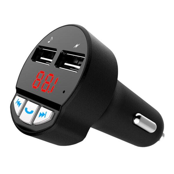 Wireless Car FM Transmitter + Charger - FM390