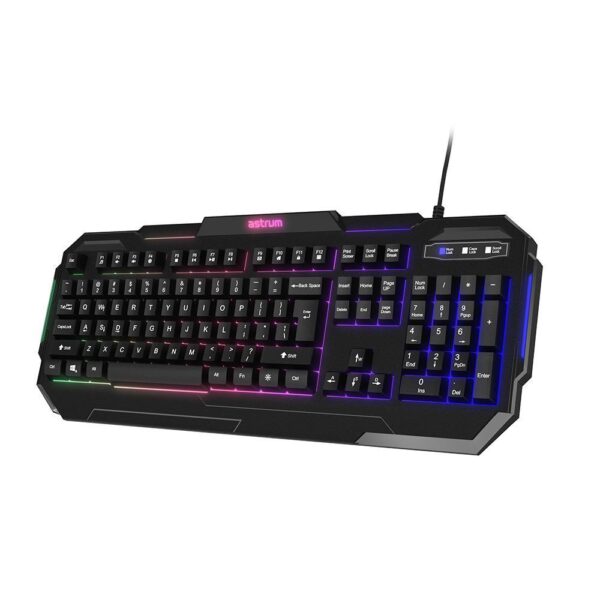 KG200 Slim Backlit Wired Gaming Keyboard