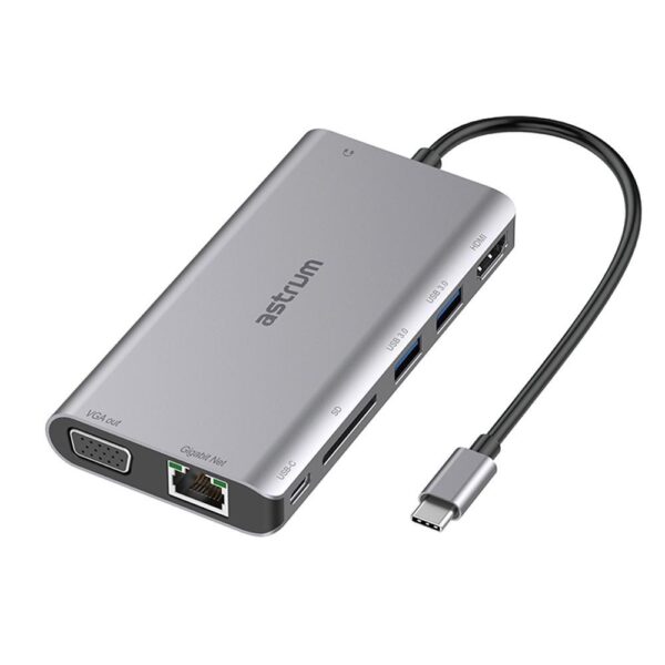 DA080 8 in 1 USB-C Universal Docking Station Adapter