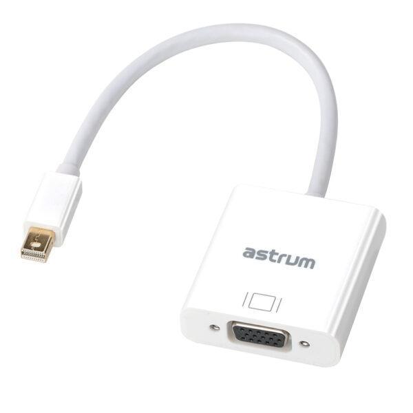 DA120 Mini DisplayPort Male to VGA Female + Audio Adapter