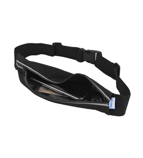 WP100 Sports Runner Waist Pouch - Black