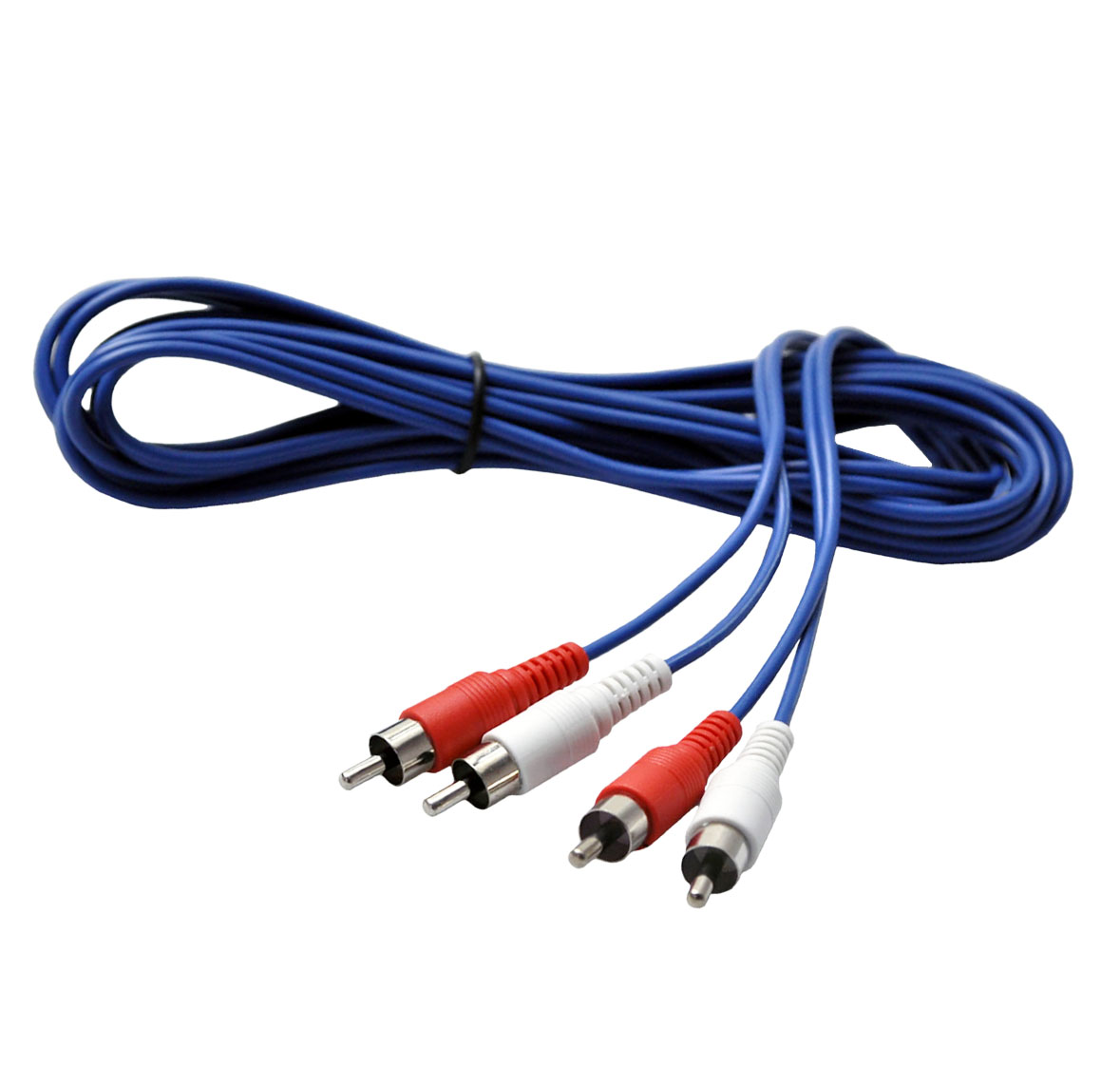 RC215 RCA AUDIO CABLE 1.5M 2RCA M-M BLUE