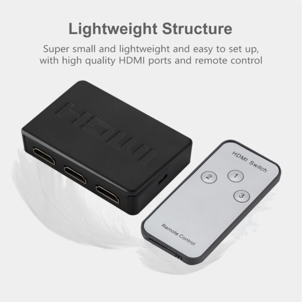 HW020 1 x 3 Ports 4K 1.4V HDMI Switch