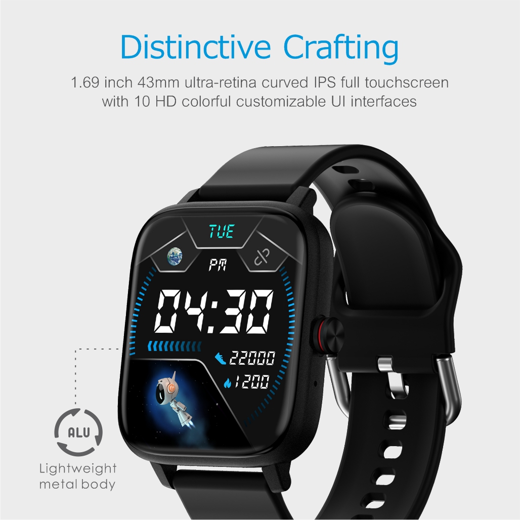 T13S Wireless Bluetooth IP67 Sports Smart Watch