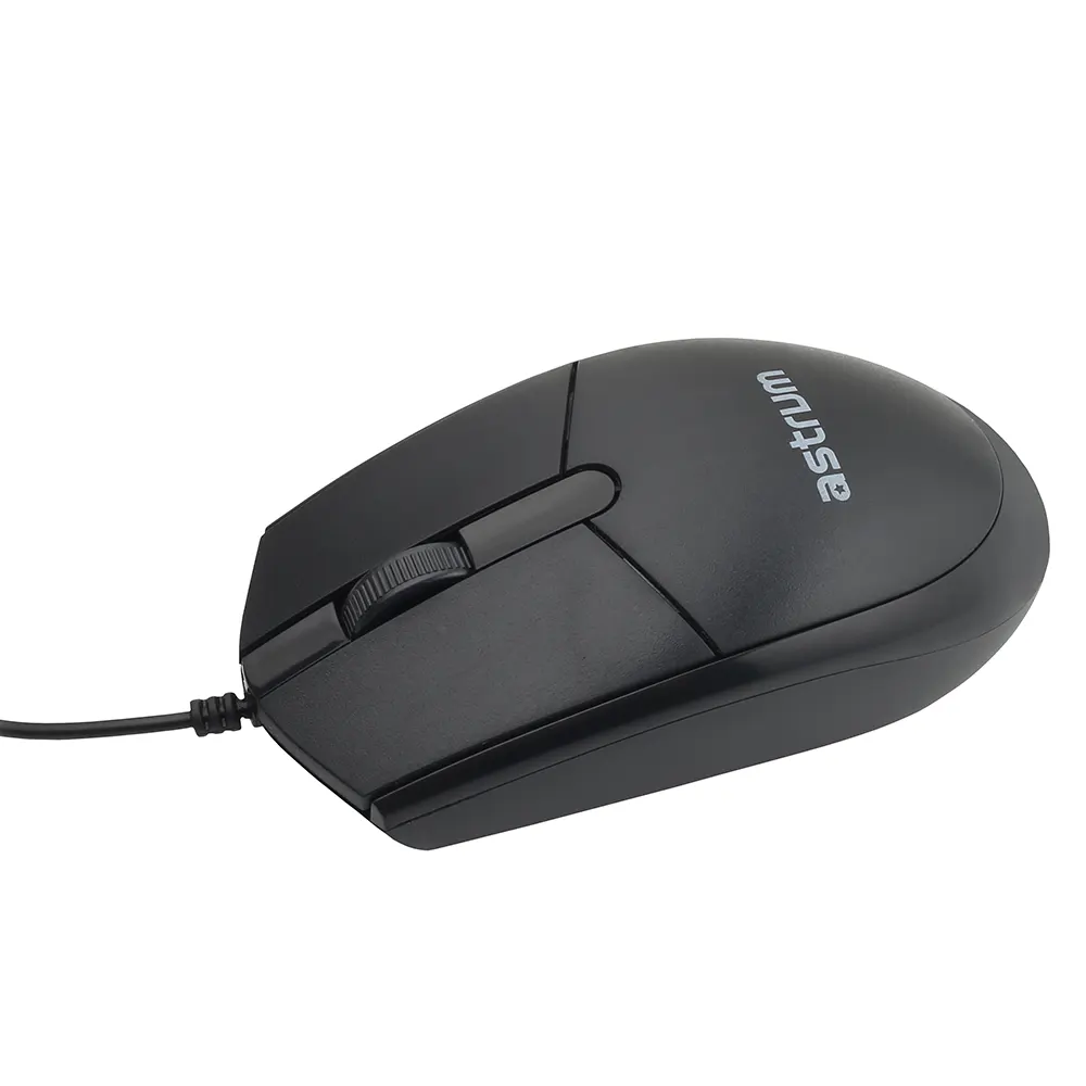 MU080 MOUSE USB OPTICAL 3B 1.5M BLACK