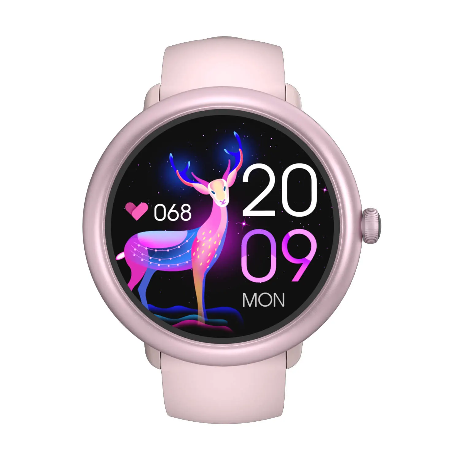 M19 SMART WATCH 1.09" ROUND LADY IP68 PI