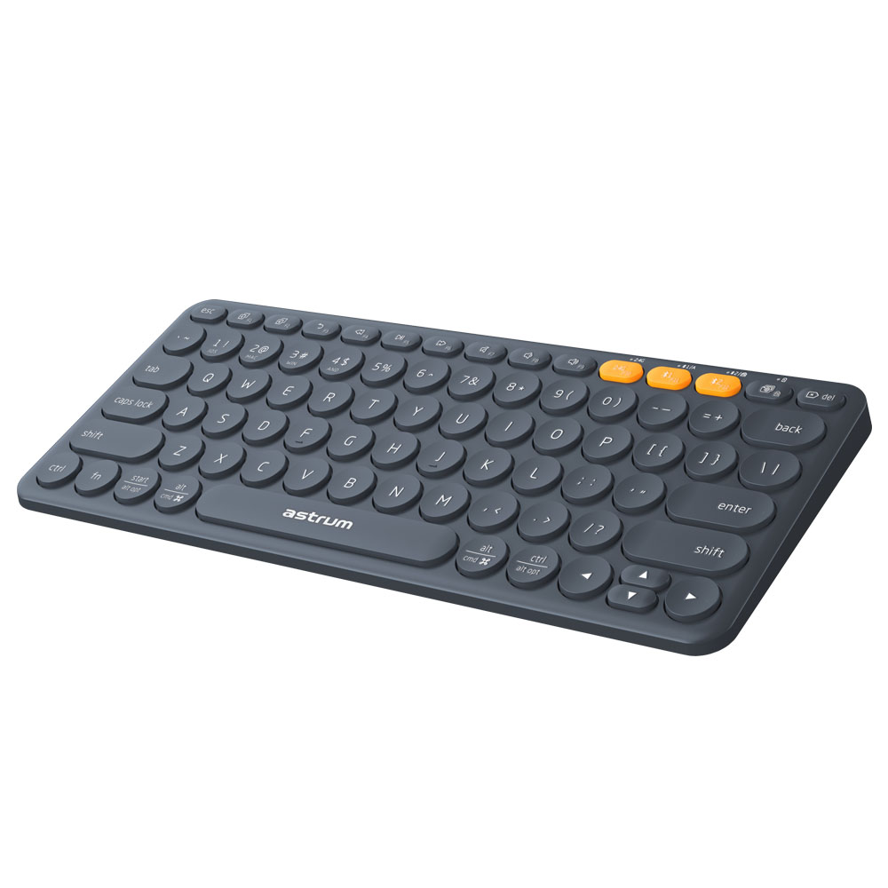 KT200 KEYBOARD MINI DUAL BT WL 3 PAIR BL