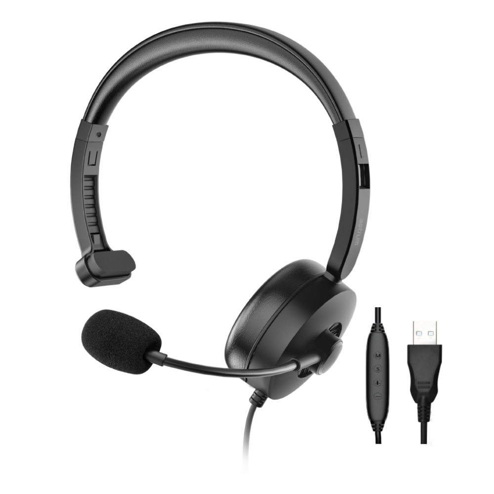 HU620 Single-Sided Headset USB with Flexible Mic