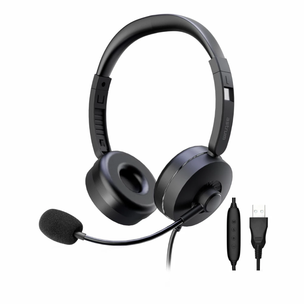 HU660 Dual Sided Headset USB with Flexible Mic