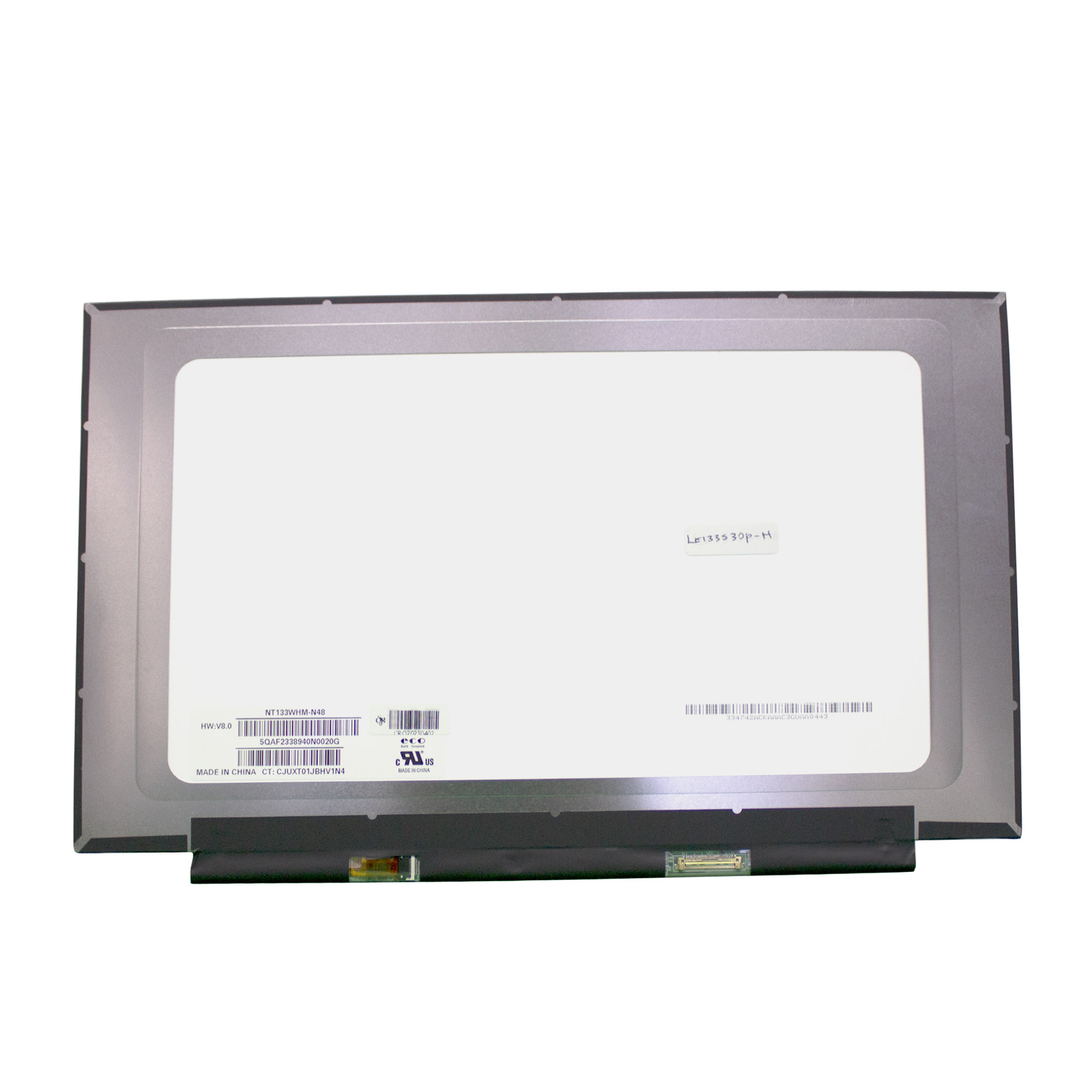 13.3" 30PIN LCD SLIM HD 1366 X 768 NO BR