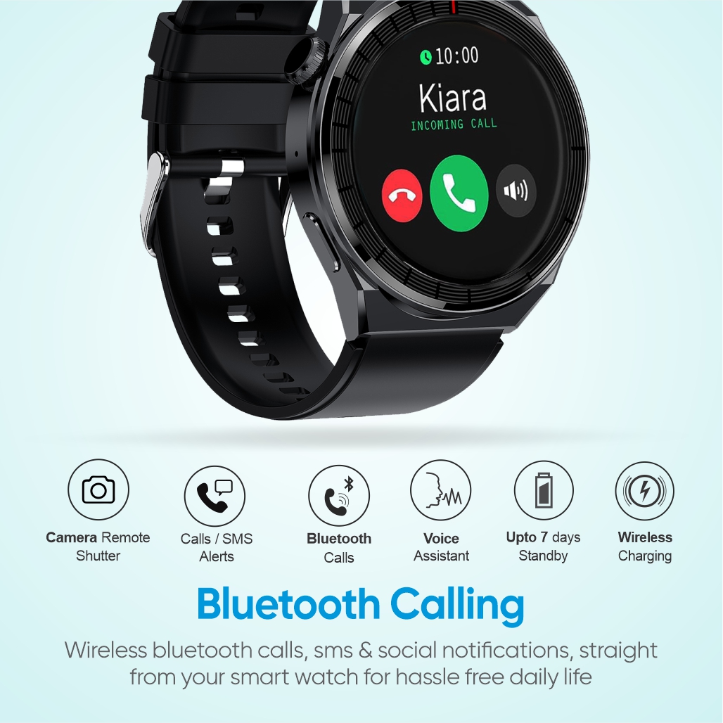 MT25 WATCH 1.52" 360P WL CHARGE CALL BLA