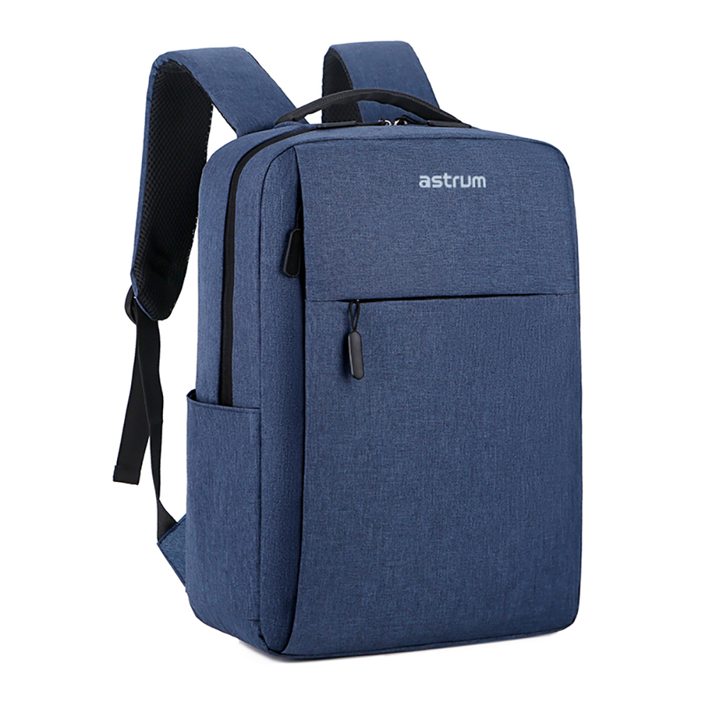 LB200 BACKPACK OXFORD 15" USB BLUE